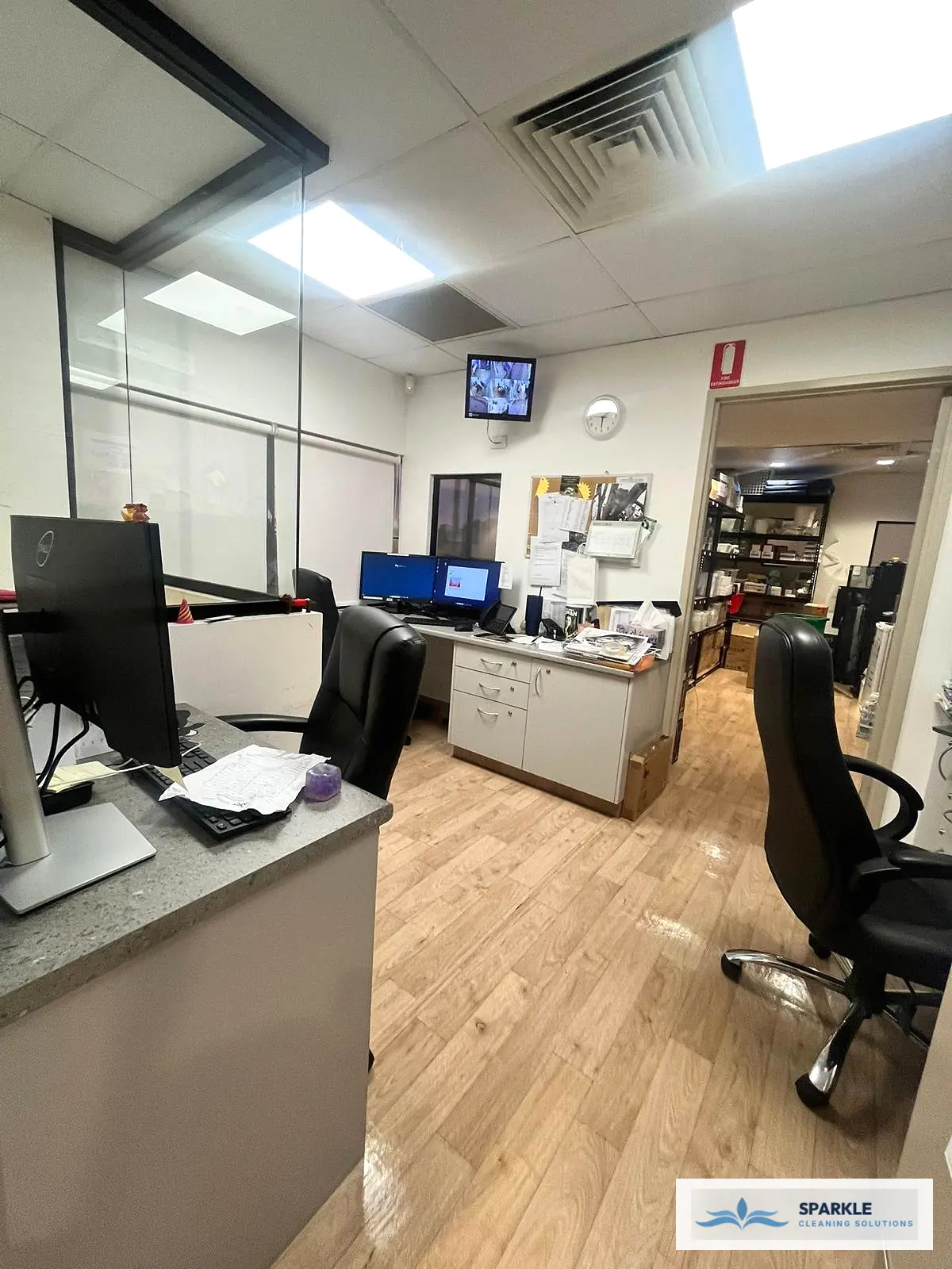 Clinical medical centre sanitisation and touchpoint disinfection